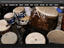 Tablet Screenshot of james-asher.co.uk